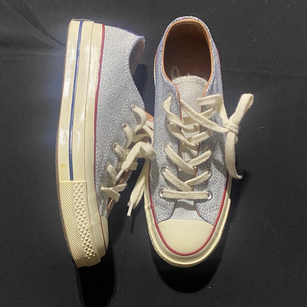 RARE🔥 Converse CTAS 70s Chuck Taylor All Star Cracked Leather Blue Ox